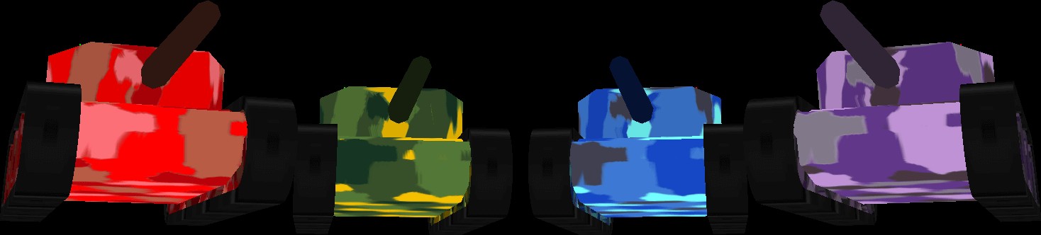 Dàn xe tăng màu sắc trong BZFlag