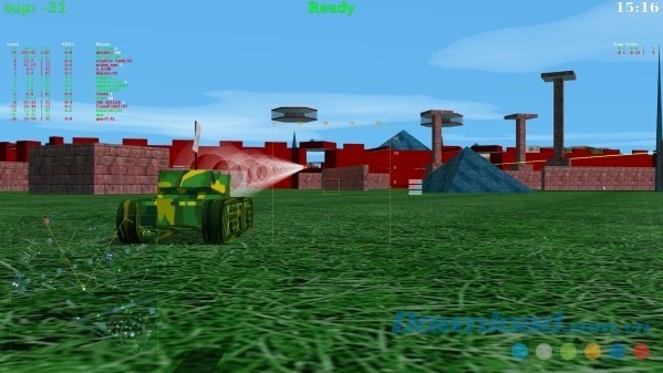 Trải nghiệm game bắn tăng theo đội y hệt mặt trận thật trong BZFlag cho Mac