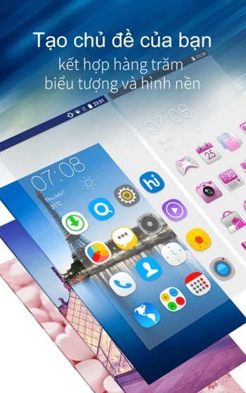 Tạo Theme cực chât với C Launcher cho Android