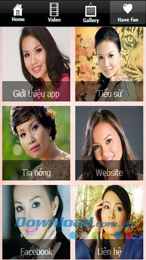 Ca sĩ Cẩm Ly - Nhạc dân ca hay for Android