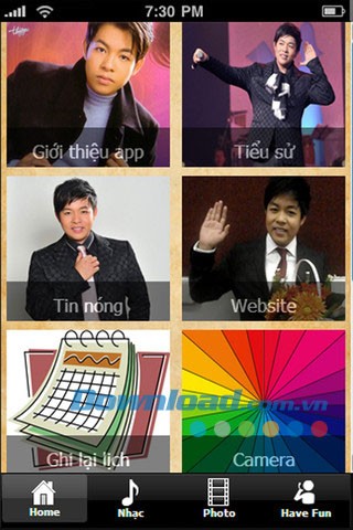 Ca sĩ Quang Lê album nhạc hình for iOS