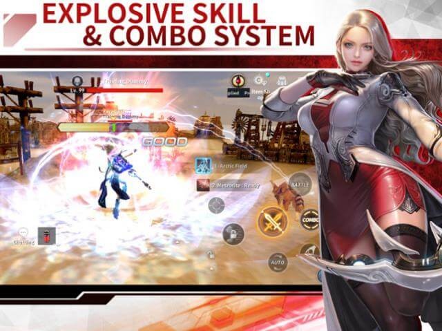 Hệ thống combo và kỹ năng bùng nổ