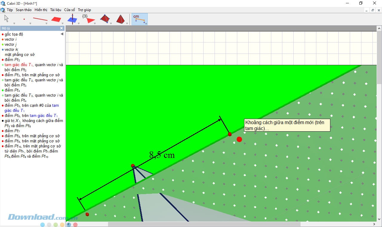 Giao diện tiếng Việt của phần mềm