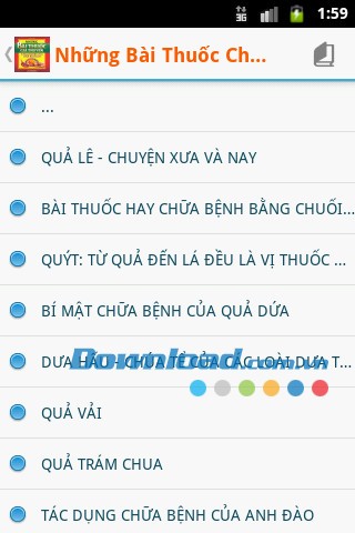 Các bài thuốc chữa bệnh for Android