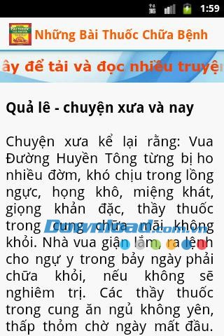 Các bài thuốc chữa bệnh for Android