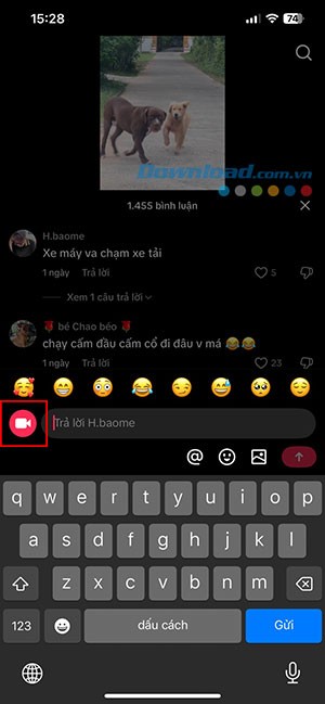 comment bang anh tren TikTok 5*521514