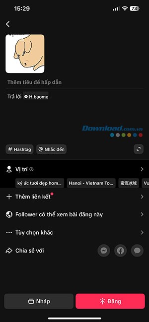 comment bang anh tren TikTok 8*521510