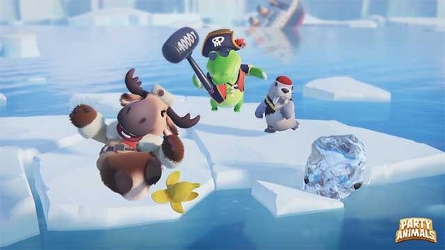 Giữ phím LShift trên chuột và bàn phím hoặc giữ phím LT trên bộ điều khiển để bơi