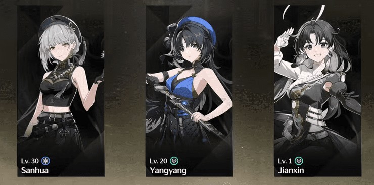 Đội hình cho Sanhua trong Wuthering Waves