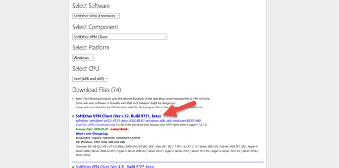 Hướng dẫn cài đặt và cấu hình SoftEther VPN Client trên Windows