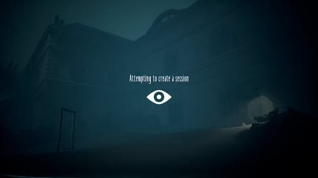 Trò chơi sẽ hiển thị thông báo “Attempting to create a session