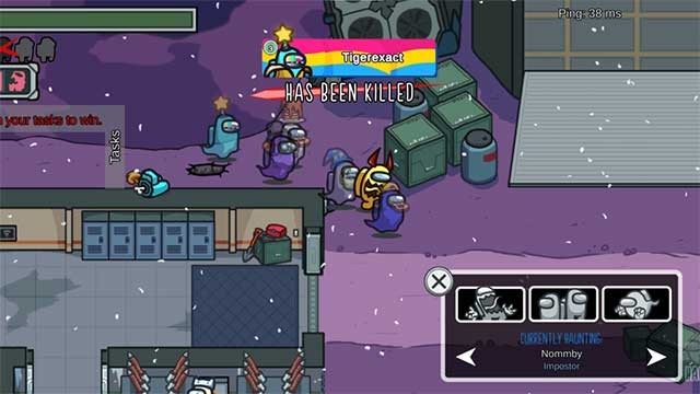 Nếu là Impostor, bạn có thể nhấp vào Crewmate để giết họ thay vì phím tắt hoặc nút Kill