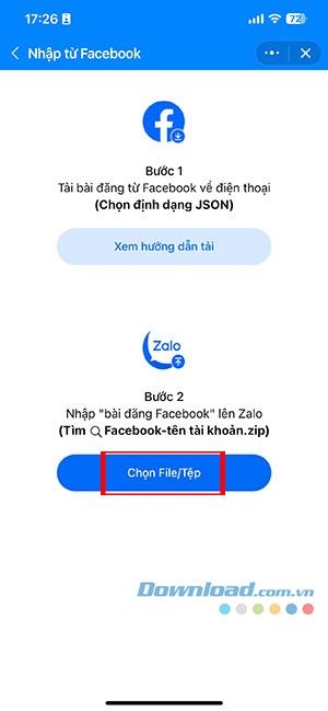 chuyen bai dang tu Facebook sang Zalo 4 1*460687
