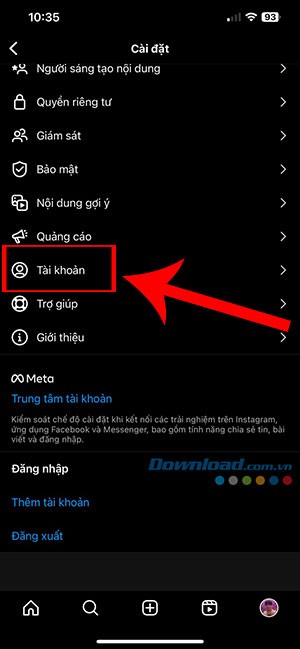 chuyen ve tai khoan ca nhan Instagram 3*410332