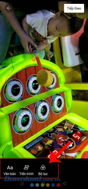 Sử dụng các công cụ chỉnh sửa video