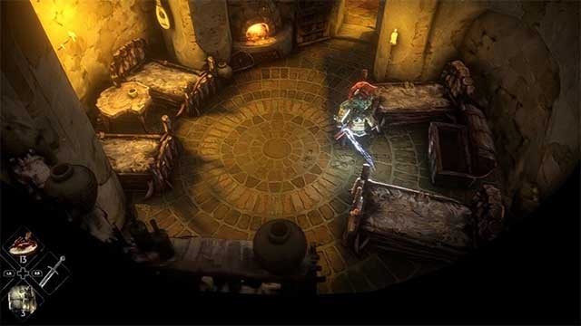 Ở tầng hầm của Rookery là một rương lớn để bạn đựng đồ