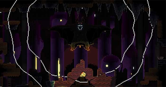 Một trong những tên trùm đáng sợ nhất trong Animal Well là Dơi