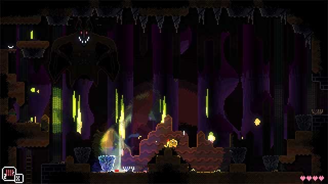 Bạn có thể đánh bại trùm Dơi bằng cách đốt ba quả Pháo (Firecracker)