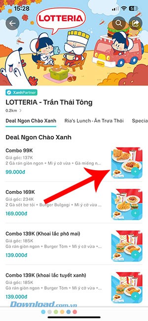 dat giao do an Xanh SM Ngon 4*523695