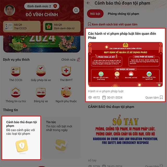 Cảnh báo thủ đoạn tội phạm