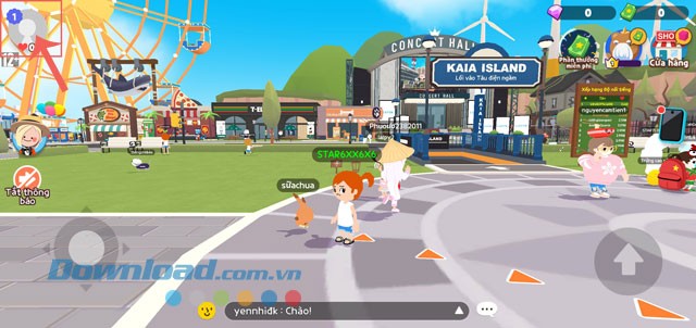 Ấn vào biểu tượng ảnh đại diện