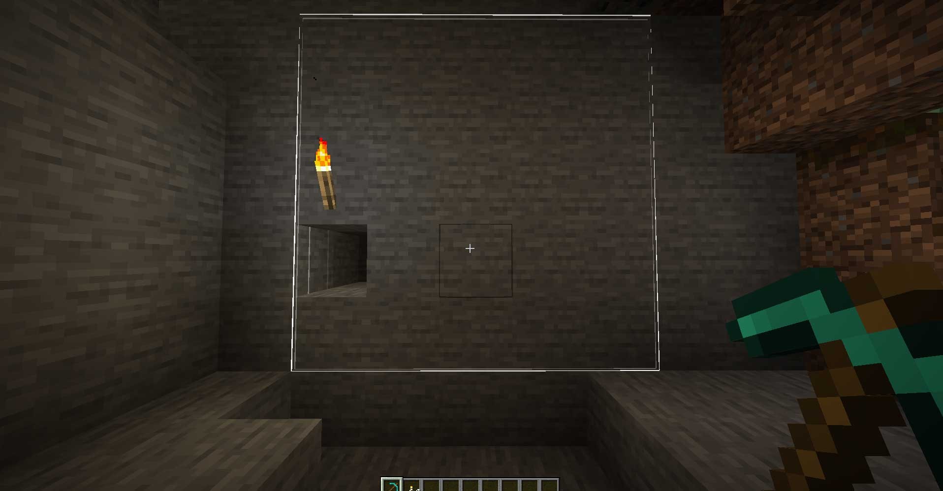 Bắt đầu dùng mod khai thác quặng trong Minecraft