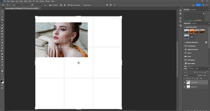 Hướng dẫn sử dụng Generative Fill AI trong Photoshop để mở rộng ảnh