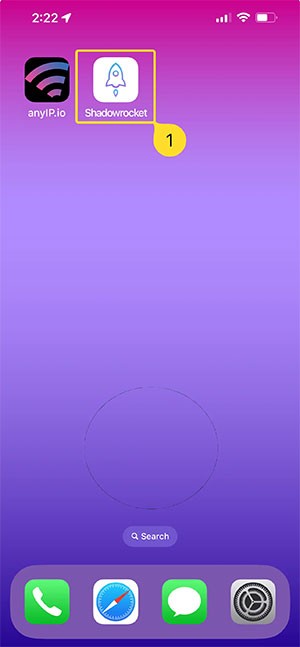 Hướng dẫn sử dụng Shadowrocket để cài đặt proxy trên iOS