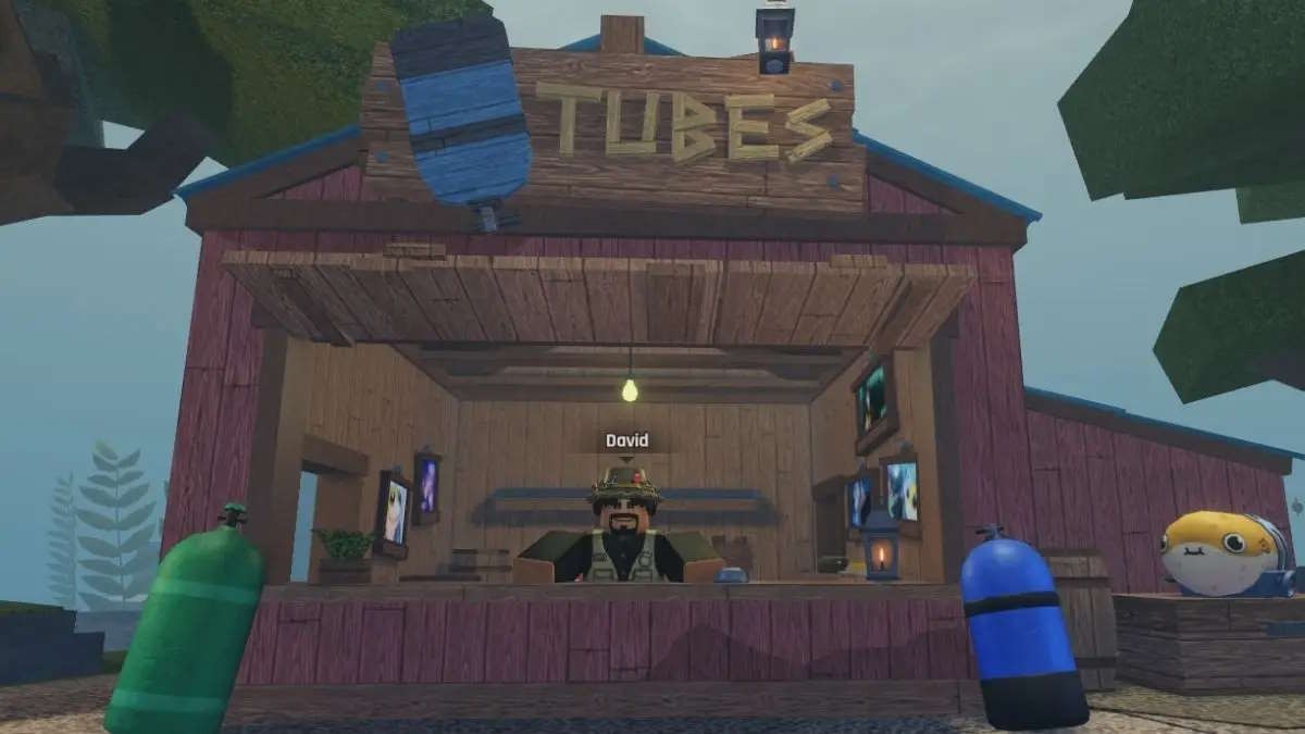 Cửa hàng bán Tube trong Abyss