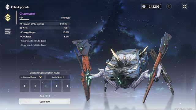 Tuner là giúp Echo của nhân vật mạnh hơn