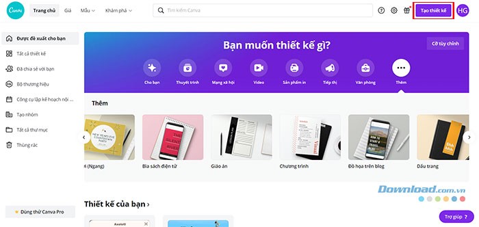 Hướng dẫn ghép ảnh bằng Canva trên PC và điện thoại