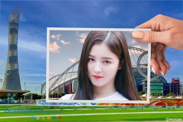 Ảnh check-in sân vận động World Cup Qatar 2022