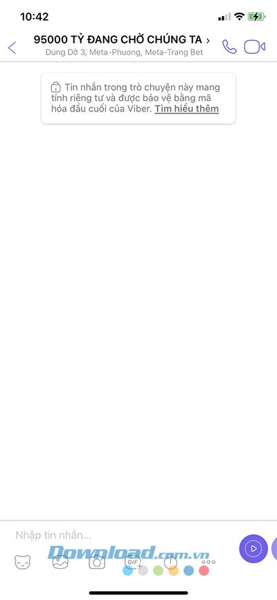 Cách gửi tin nhắn tự hủy trên Viber | Hướng dẫn chi tiết