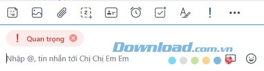 Tin nhắn quan trọng