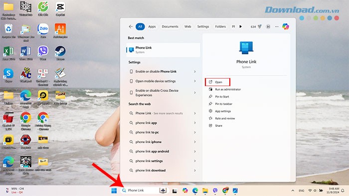 Kết nối điện thoại với Windows PC bằng Phone Link | Hướng dẫn