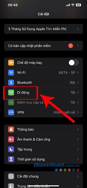 Khắc phục lỗi iPhone tự động chuyển Wi-Fi sang 4G/5G