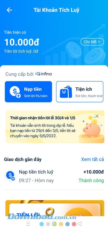 Bắt đầu kiếm tiền trên ZaloPay