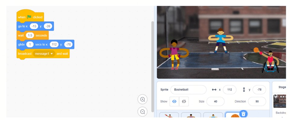 Làm nhân vật chuyền bóng