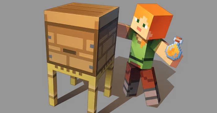 Cách làm chai mật ong trong Minecraft