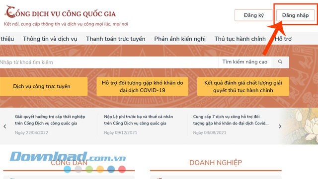 Lấy Giấy khai sinh, Giấy đăng ký kết hôn điện tử online