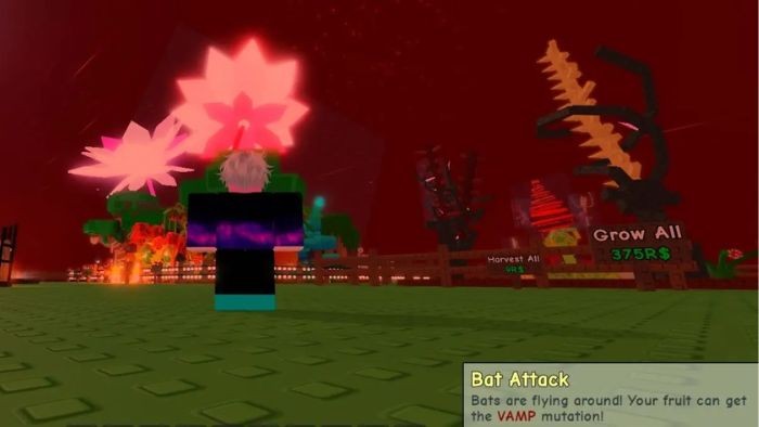 Cách lấy trái đột biến Vamp trong Grow A Garden