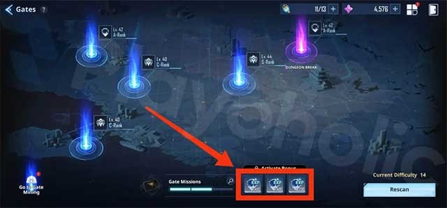 Hoàn thành Gate Mission