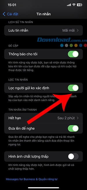 loc tin nhan rac iphone 3*397504