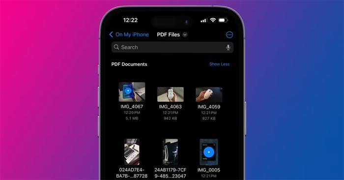 Lưu và Chỉnh Sửa Ảnh PDF trên iPhone/iPad Dễ Dàng