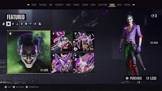 Bạn có thể mua Joker với mức giá 1.000 Luther Coin