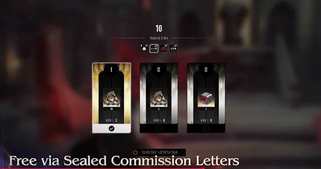 Mở khóa nhân vật Duet Night Abyss qua Thư nhiệm vụ niêm phong