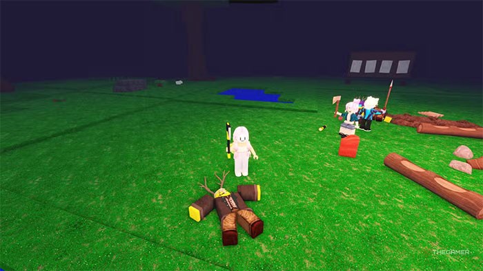 Người chơi có rất nhiều việc phải làm để sinh tồn và mở khóa toàn bộ huy hiệu trong Roblox 99 Nights in the Forest