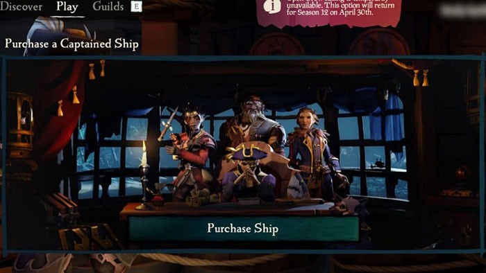 Mua và Tùy Chỉnh Tàu trong Sea of Thieves | Hướng Dẫn Chi Tiết