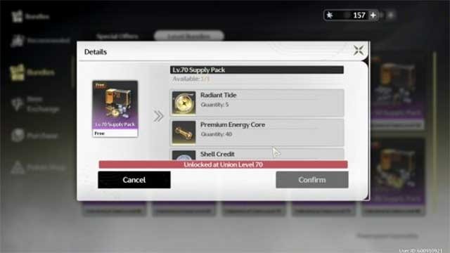 Mua Supply Pack để nhận được Radiant Tides