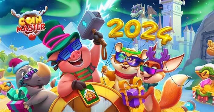 Coin Master dành tặng rất nhiều spin, pet food, xu miễn phí mỗi ngày